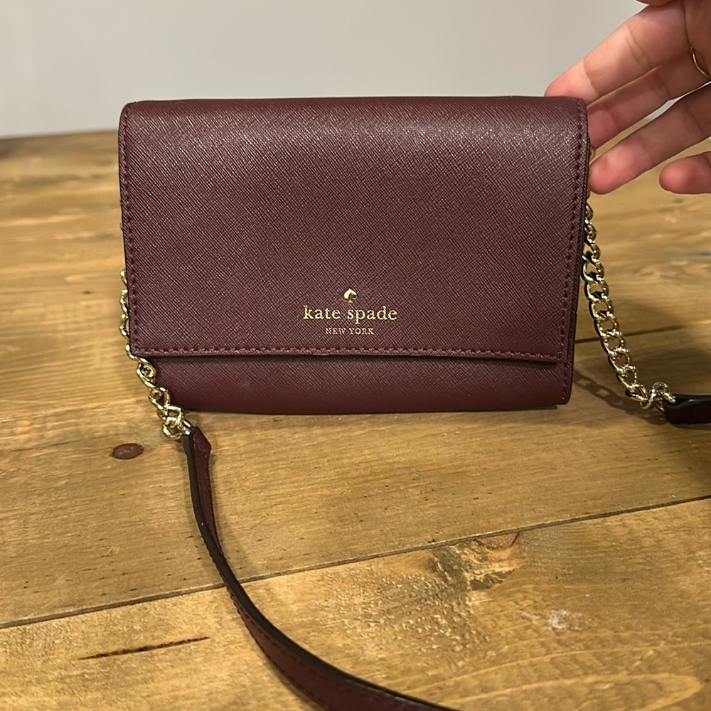 Kate Spade Cedar Street Cami Crossbody Mulled Wine